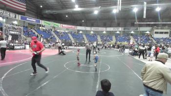 43 lbs Consi Of 8 #2 - Morgan Merkley, Uintah WC vs JaCobi Lozano, Valley Bad Boys