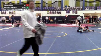 157 lbs Consi Of 8 #2 - Gavin Nolan, Unattached vs Aboubakare Diaby, Drexel- Unattached