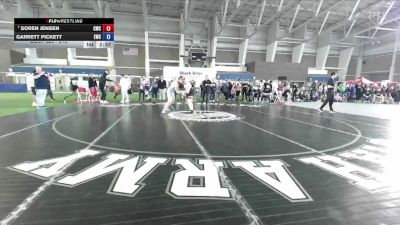 215 lbs Cons. Round 2 - Soren Jensen, Champions Wrestling Club vs Garrett Pickett, Empire Wrestling Club