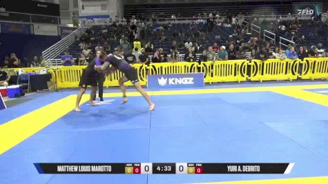 Yuri A. DeBrito vs Matthew Louis Marotto 2025 Pan IBJJF Jiu-Jitsu No-Gi Championship