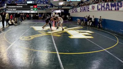 120 lbs Consi Of 8 #1 - Coleson Martin, Landrum vs Kyle May, Edisto