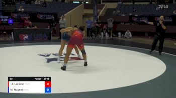 62 lbs Cons. Round 5 - Ana Luciano, Team Tornado Wrestling Club vs Marisol Nugent, Sunkist Kids Wrestling Club