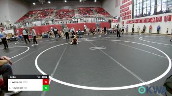 64 lbs Rr Rnd 3 - Jaxson Williams, Tecumseh Takedown Club vs Lane Reynolds, Chandler Takedown Club