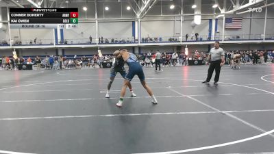 157 lbs Round Of 16 - Conner Doherty, Army Prep - UnAttached vs Kai Owen, Columbia