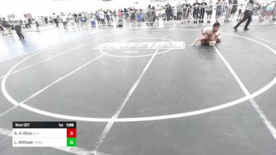 138 lbs Round Of 64 - Azuan Gonzales-Rice, Inland Elite WC vs Lochlan Wittwer, Shootbox