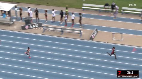 Youth Boys' 200m, Finals 4 - Age under 8