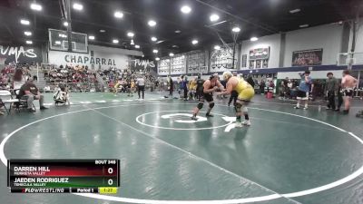 285 lbs 1st Place Match - Darren Hill, Murrieta Valley vs Jaeden Rodriguez, Temecula Valley