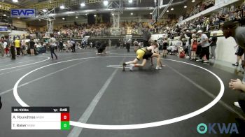 96-100 lbs Rr Rnd 1 - Avalyn Roundtree, ARDMORE TAKEDOWN CLUB vs Tyce Baker, Midwest City Bombers Youth Wrestling Club