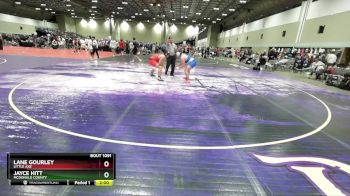 285 lbs Champ. Round 3 - Lane Gourley, Little Axe vs Jayce Hitt, McDonald County