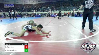 110 lbs Round Of 32 - Dayton Rash, Marlow Outlaws vs Tytus Murchison, Standfast