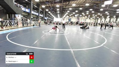 90 lbs Consi Of 8 #2 - Adam Walker, NC vs Alesandro Restrepo, NY