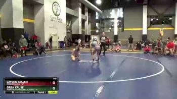 110 lbs Semis & Wb - Drea Kruse, Nebraska Wrestling Academy vs Jayden Keller, Missouri Gold