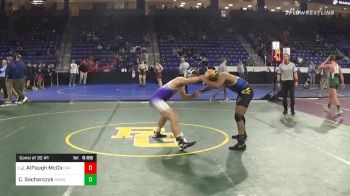 182 lbs Consolation - Justin AlPaugh McClean, Cranford vs Christian Sacharczyk, Marshwood