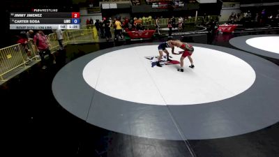 126 lbs Quarters - Jimmy Jimenez vs Carter Sosa, LAWC