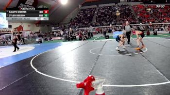 5A 98 lbs Cons. Round 2 - Cyler Beeson, Middleton vs Dallyn Morris, Minico