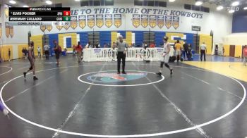106 lbs Cons. Round 2 - Elvis Pocker, Spanish River vs Jeremiah Collado, Cypress Creek H S