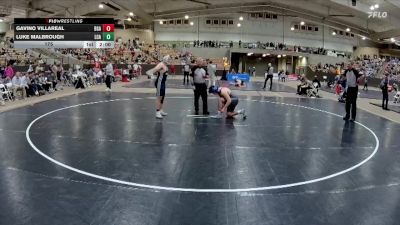 175 lbs Semis (4 Team) - Luke Malbrough, Lakeway Christian Academy vs Gavino Villareal, Battle Ground Academy