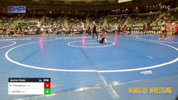 70 lbs Quarterfinal - Kal Thompson, King Select vs Landon Combs, Sebolt Wrestling Academy