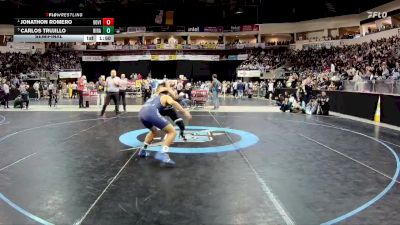 5A 139 lbs Semifinal - Jonathon Romero, Volcano Vista vs Carlos Trujillo, Rio Rancho