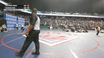 7A 215 lbs Quarterfinal - Raheem Ross, Garner vs Benjamin Green, Chapel Hill High School