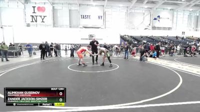 189 lbs Cons. Round 2 - Alimkhan Guseinov, Willpower Wrestling vs Zander Jackson-Simzer, Cazenovia Creatures Wrestling Club