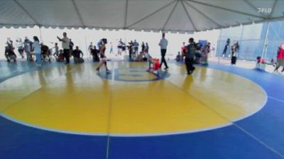 80 lbs Round 2 - Mark Hall, Jurupa Valley vs Trenton Lambert, Mantanona TC