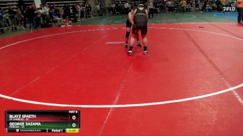 215 lbs 1st Place Match - George Sazama, Perham vs Blayz Spaeth, St. Charles