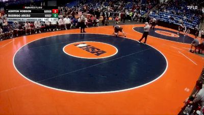 150 lbs Semis & 1st Wrestleback (8 Team) - Ashton Hobson, Aurora (Marmion Academy) vs Rodrigo Arceo, Arlington Heights (Hersey)