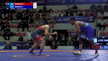 74 kg 1/2 Final - Imam Ganishov, Individual Neutral Athletes vs Naveen Naveen, UWW