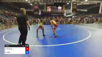 113 lbs Consi Of 16 #2 - Oscar Alvarez, Washington vs Anthony Isek, Colorado