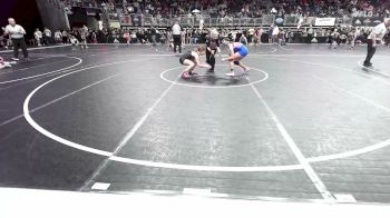 112 lbs Consi Of 8 #2 - Finley Taylor, Lawrence Elite WC vs Emma Weber, Jesup Mat Club