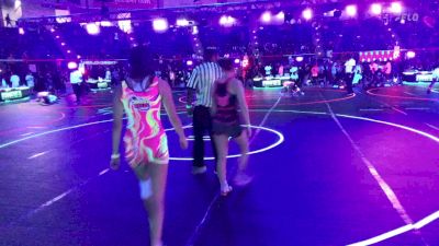 109 lbs Round Of 16 - Brynn Bushyhead, Bartlesville WC vs Piper Montoya, Basement Brawlers