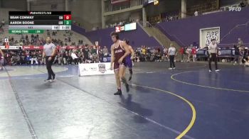 141 lbs 2nd Wrestleback (16 Team) - Sean Conway, Chicago vs Aaron Boone, Loras