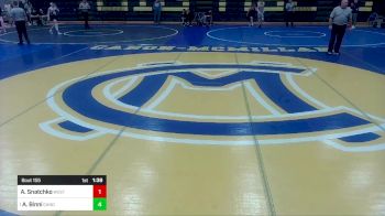 127 lbs Qtr-finals - AJ Snatchko, West Allegheny vs Andrew Binni, Canon-McMillan