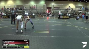 100 lbs Round 2 - Gavin Stewart, Best Trained vs Branlun Simon, Simmons Academy Of Wrestling