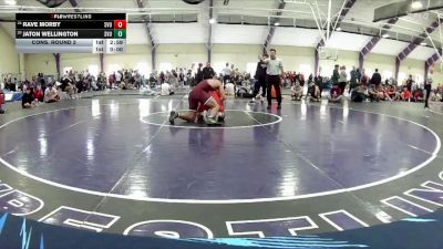 125 lbs Cons. Round 2 - Jaton Wellington, Southern Virginia vs Rave Morby, Southern Virginia
