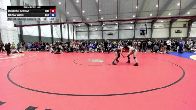 Semis - Desirae Juarez, Tri Cities Wrestling Club vs Nadia Winn, Washington