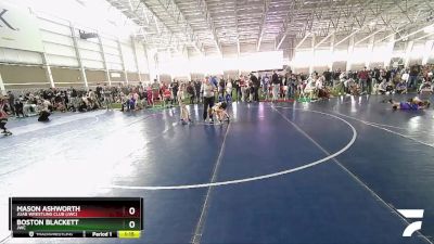 66 lbs Cons. Round 4 - Boston Blackett, JWC vs Mason Ashworth, Juab Wrestling Club (JWC)