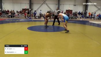 174 lbs Consi Of 8 #1 - Alec Arnold, Western New England vs Raul Gierbolini, Southern Maine