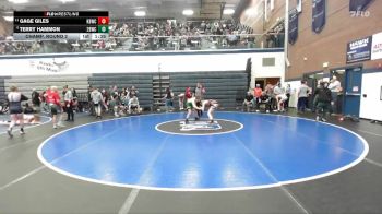 102 lbs Champ. Round 2 - Gage Giles, Kimberly Bulldog Wrestling Club vs Terry Hammon, 208 Badgers Wrestling Club