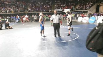 D 2 138 lbs Champ. Round 1 - Cohen Luke, Vandebilt Catholic vs Kingston Labbe, St. Michael The Archangel