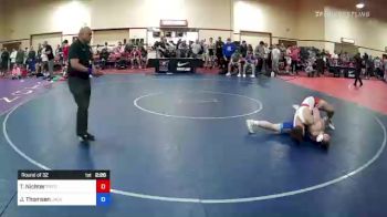 74 kg Round Of 32 - Tate Nichter, Pennsylvania RTC vs Jack Thomsen, Jackrabbit Wrestling Club