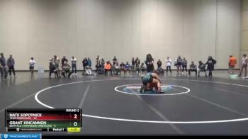 173 lbs Round 2 (6 Team) - Nate Sopotnick, Team Barracuda vs Grant Kincannon, Bufffalo Stampeders Wrestling