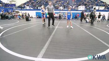 70 lbs Consi Of 8 #2 - Kellen Higgins, Piedmont vs Avery Wagner, Choctaw Ironman Youth Wrestling