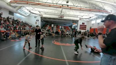 53 lbs Cons. Round 3 - Rhylee Goolsbey, Powell Wrestling Club vs Pike Fisher, Powell Wrestling Club