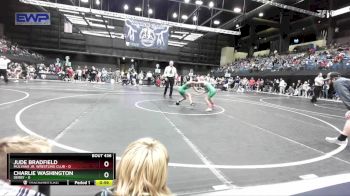 82 lbs Round 2 - Charlie Washington, Derby vs Jude Bradfield, Mulvane Jr. Wrestling Club