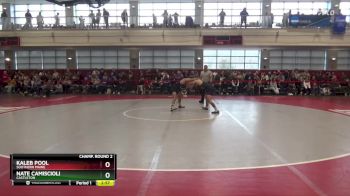 157 lbs Champ. Round 2 - Nate Camiscioli, Castleton vs Kaleb Pool, Southern Maine