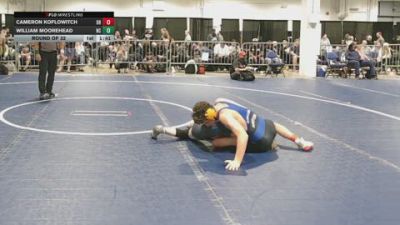 136 lbs Round Of 32 - Cameron Koflowitch, OH vs William Moorehead, NC