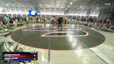 144 lbs Placement Matches (8 Team) - Jackson Weller, New Jersey vs Robert Morse, Louisiana