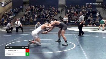 195 lbs Consolation - Jason Henderson, Delaware Valley vs Justus Bozzi, Bethlehem Catholic